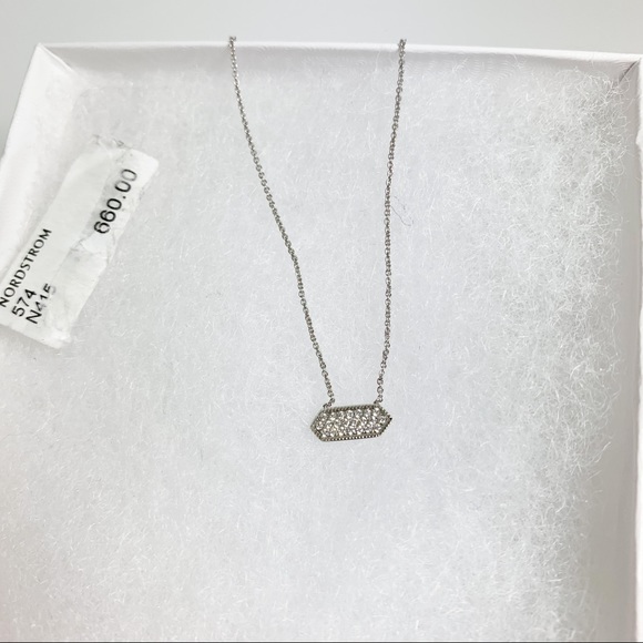 Dana Rebecca 14k white gold diamond necklace - Picture 2 of 4